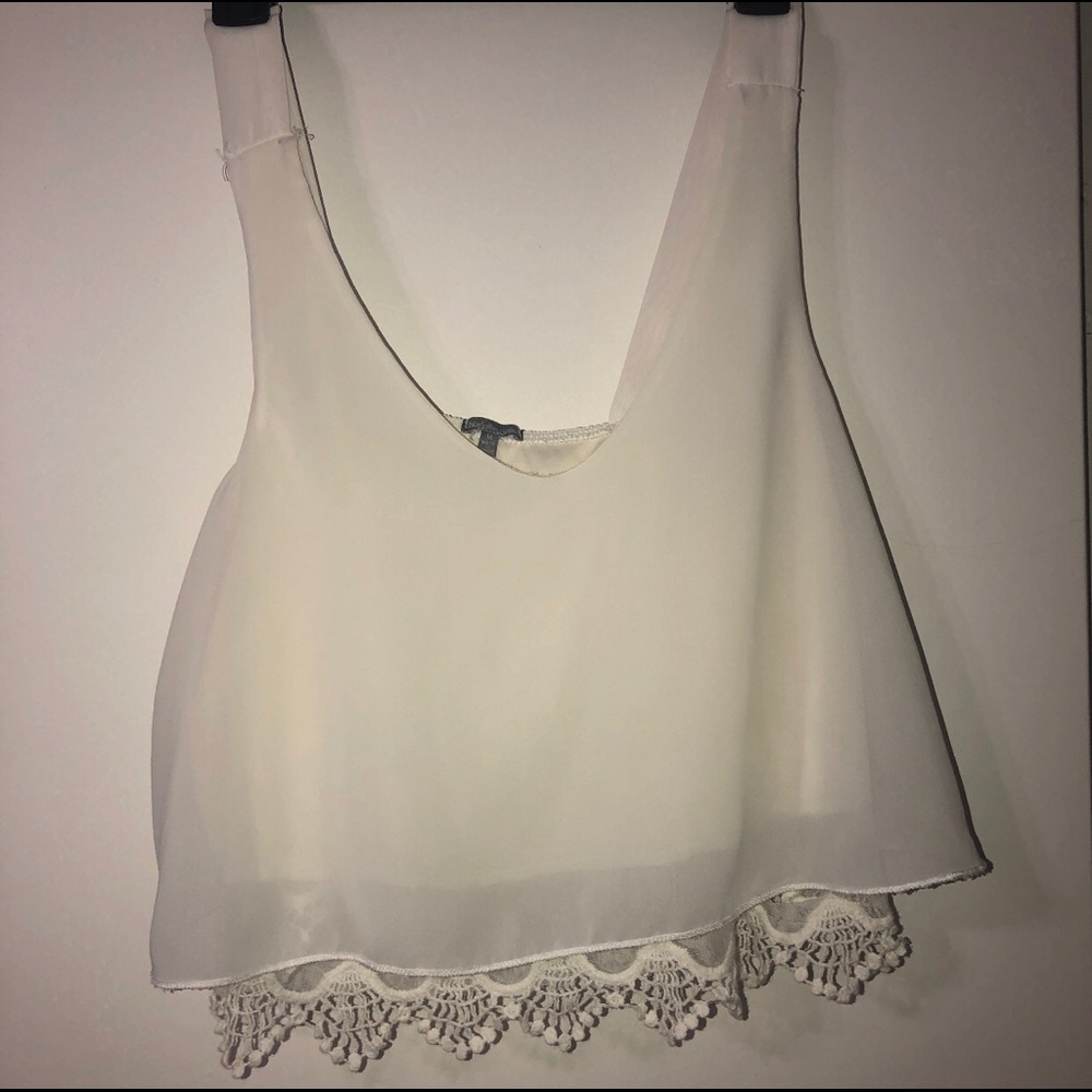 Charlotte Russe Crop Blouse